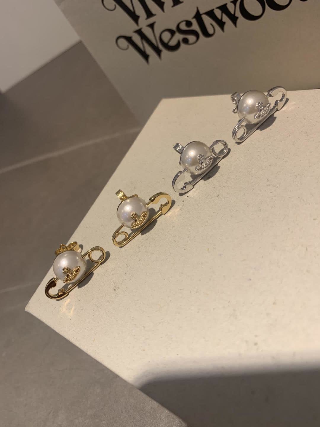 Vivienne Westwood Pearl Brooches